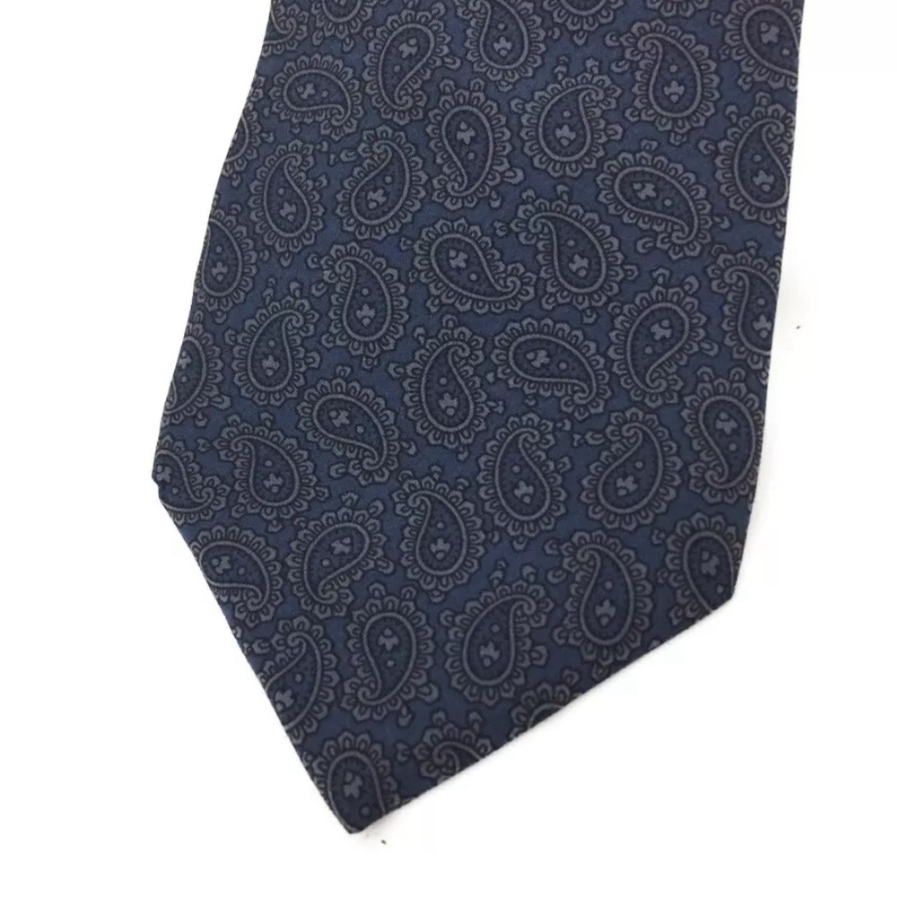 Christian Dior Paisley Pattern Tie - Picture 2 of 10